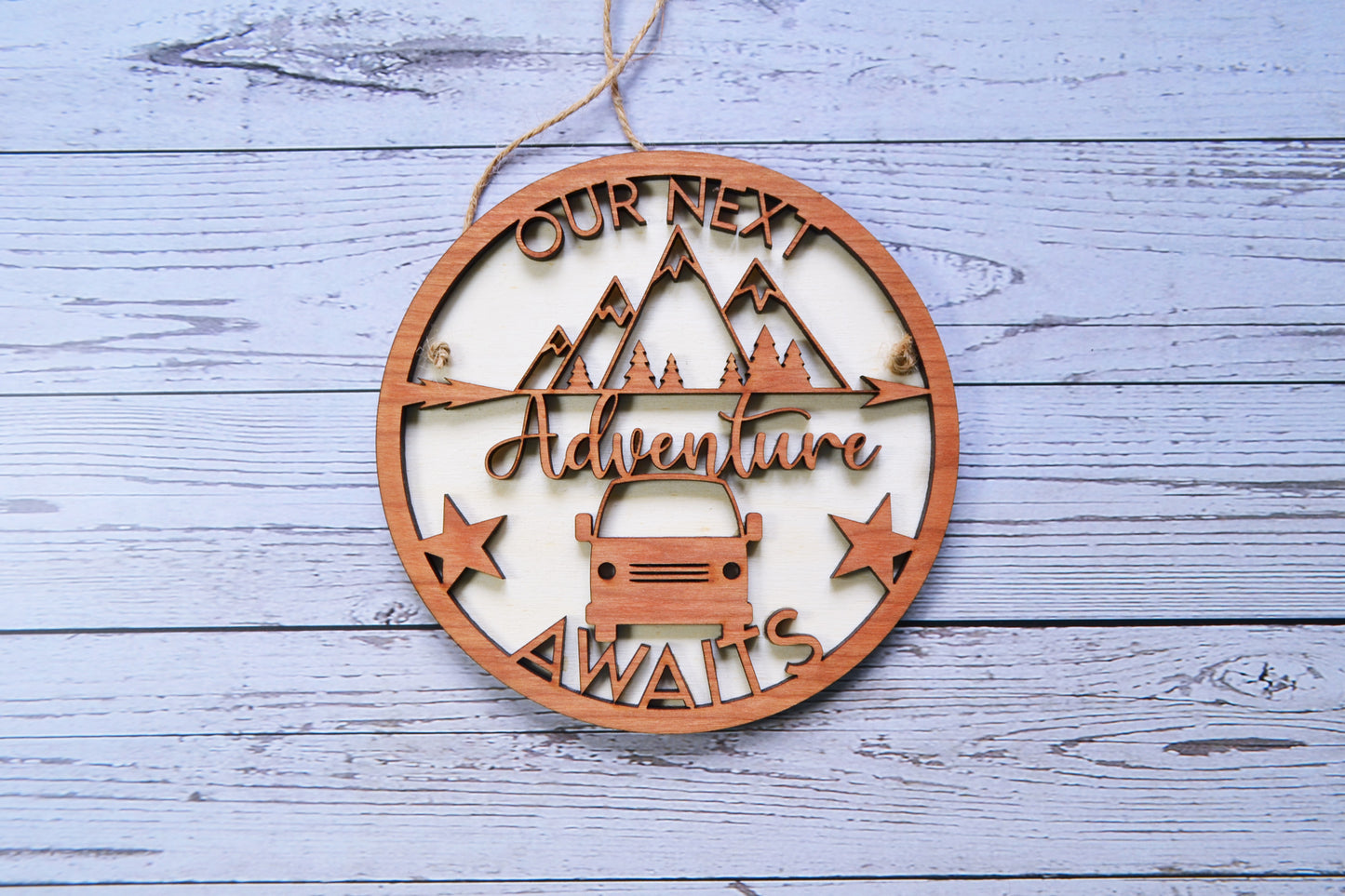 Adventure Awaits - Personalised Plaque/Sign
