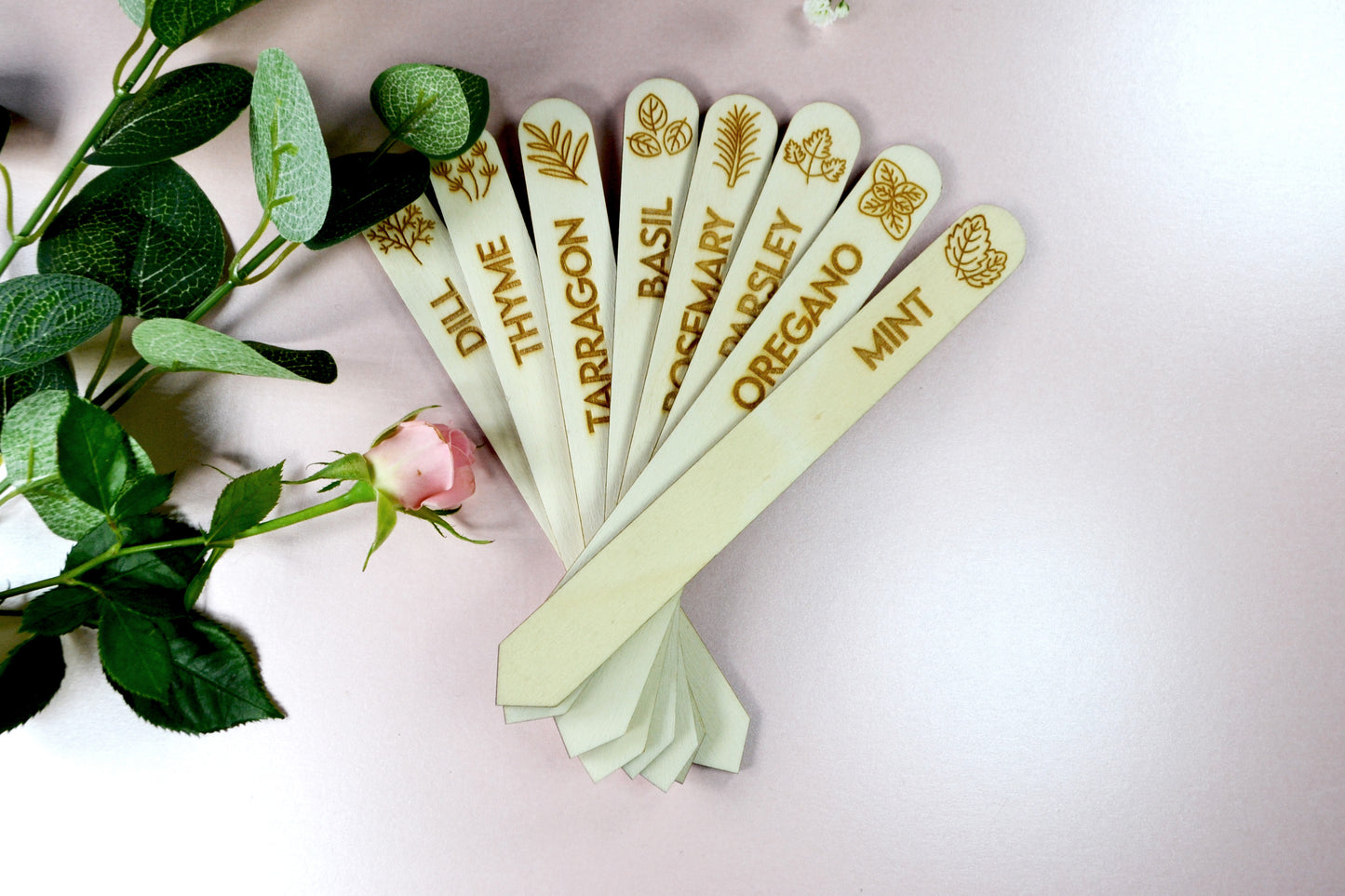 Herb Plant Labels -Long