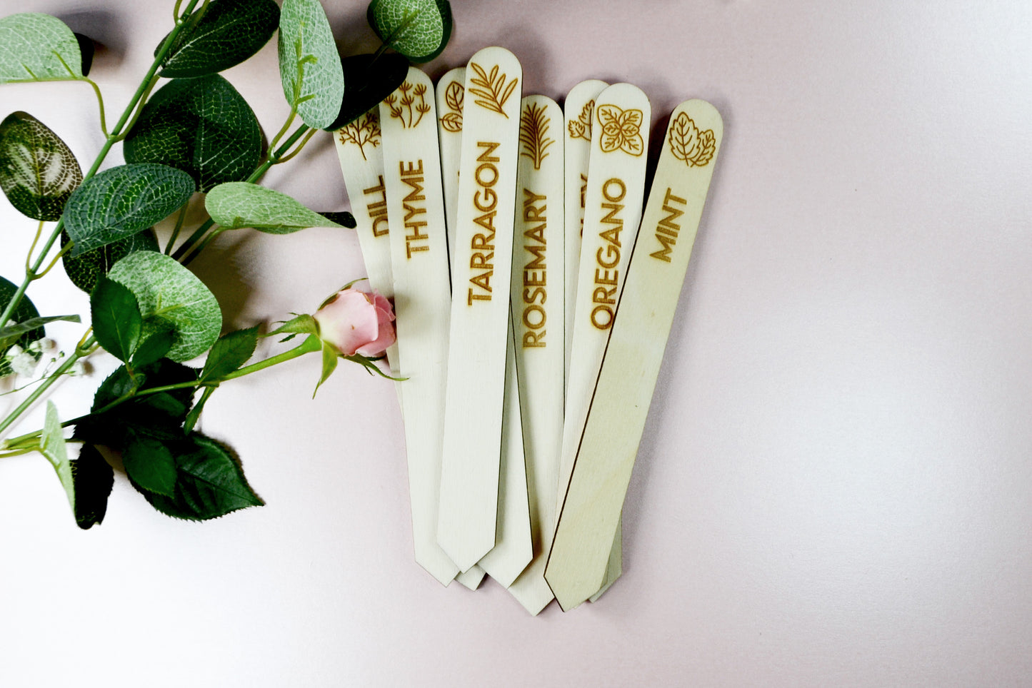 Herb Plant Labels -Long