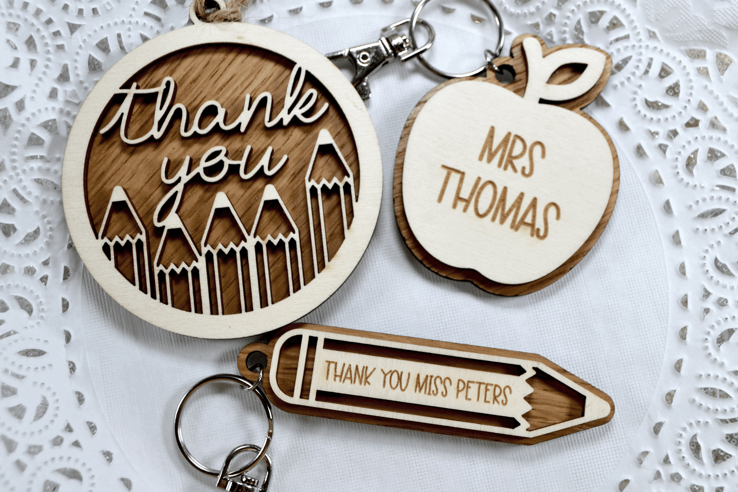 Teacher Thank You Gift - Wooden Pencil