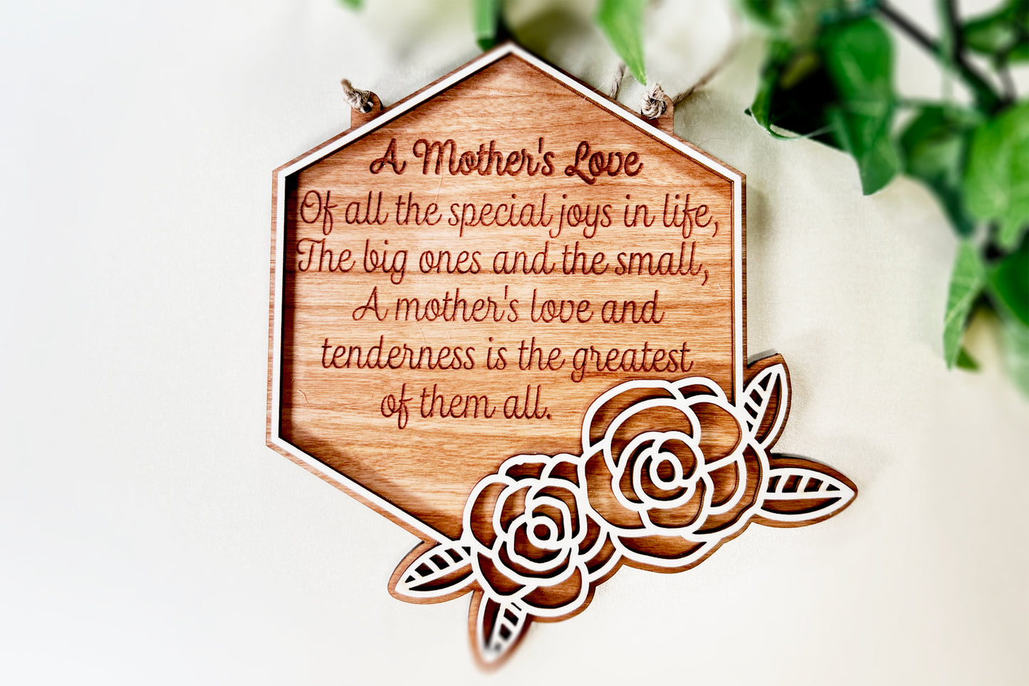 A Mothers Love - Wall plaque