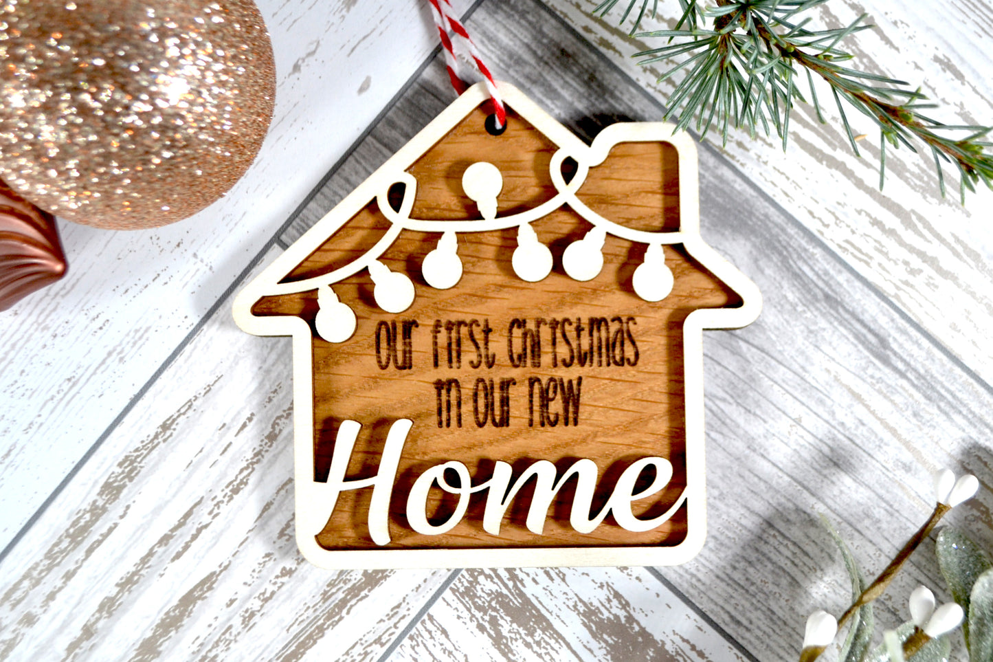 First Christmas In New Home - Christmas Tree Decoration