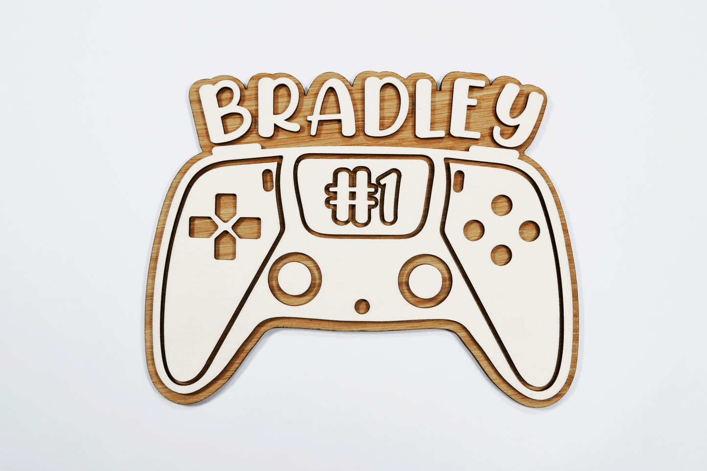 Personalised Boys Door Plaque - Game Controller