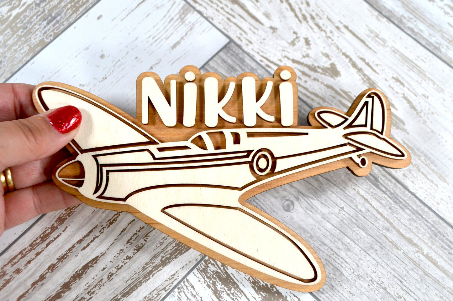 Aeroplane Door Sign - Door Plaque