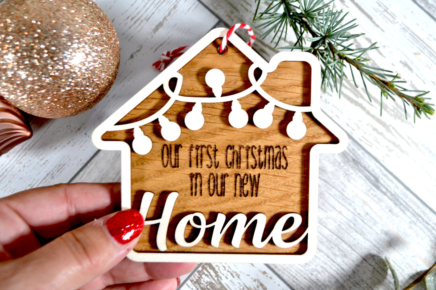 First Christmas In New Home - Christmas Tree Decoration