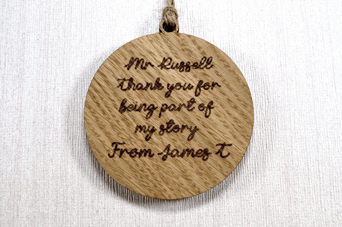 Thank you Teacher tag