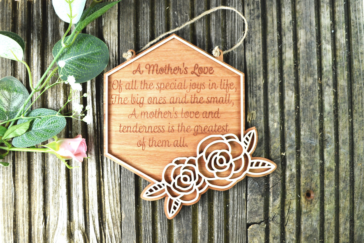 A Mothers Love - Wall plaque