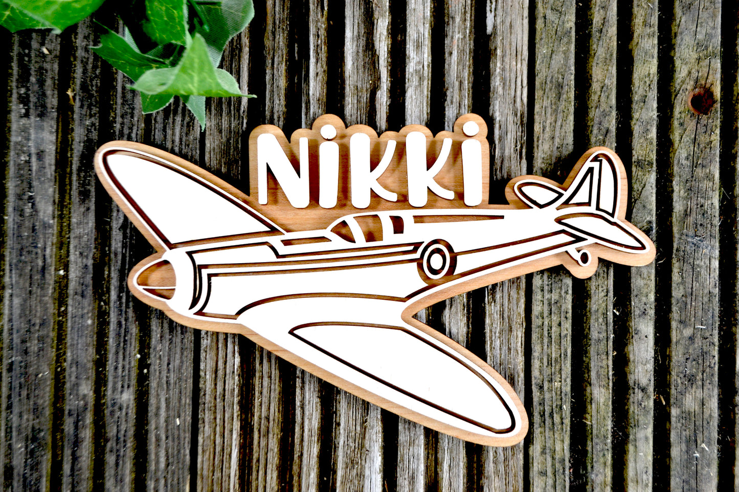 Aeroplane Door Sign - Door Plaque