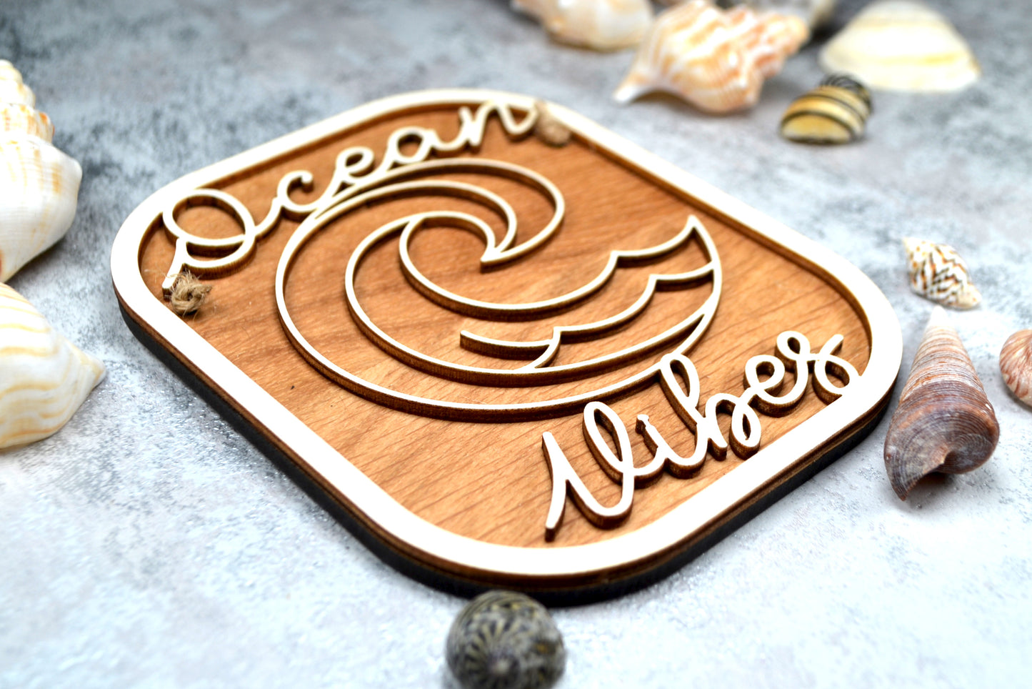 Ocean Vibes Surf Sign