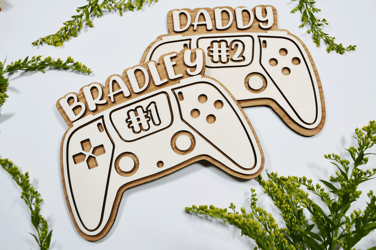 Personalised Boys Door Plaque - Game Controller