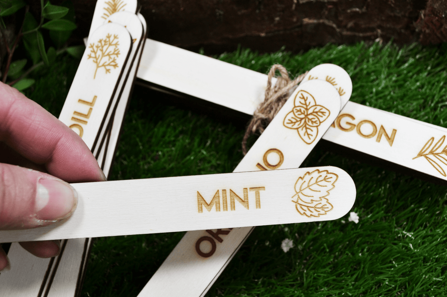 Herb Plant Labels -Long