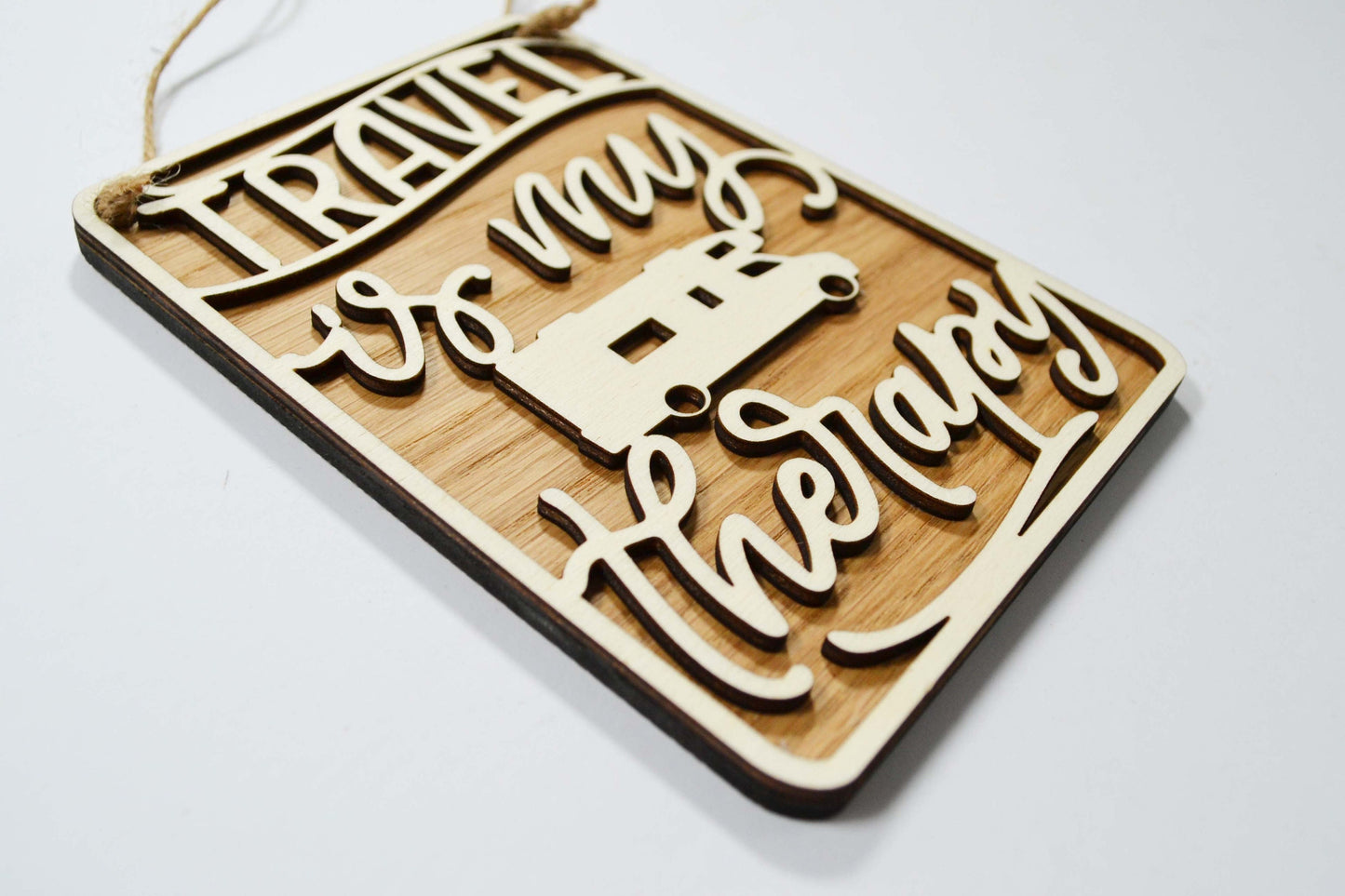 Travel Is My Therapy - Personalised Sign