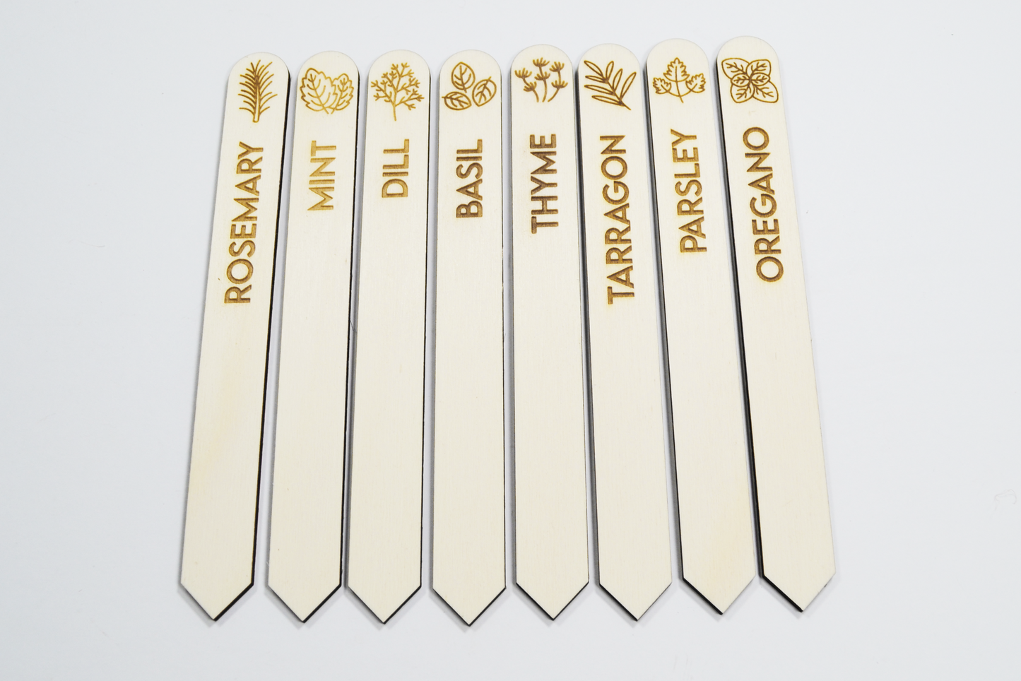 Herb Plant Labels -Long