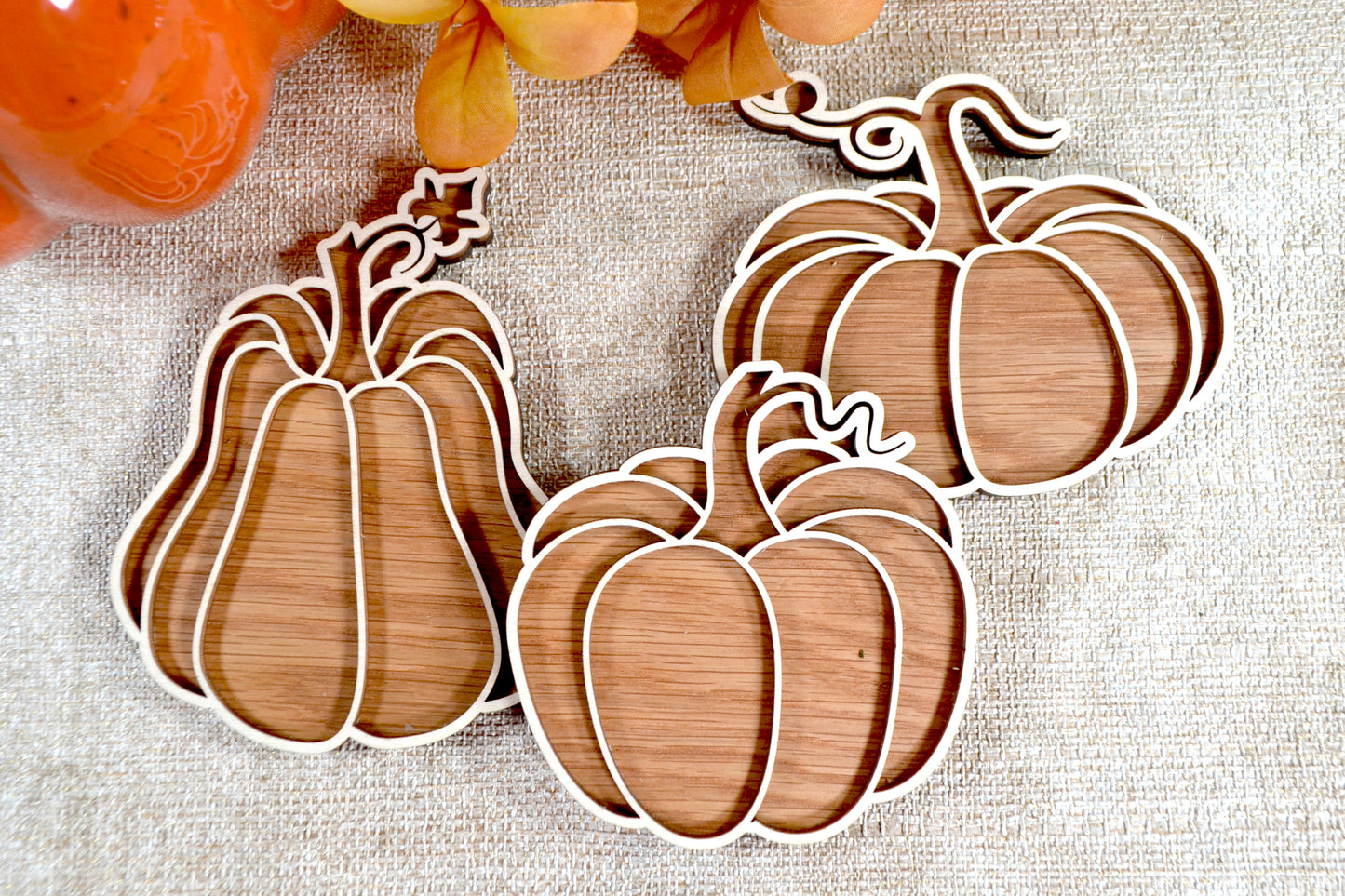 Halloween Pumpkin Trio - Halloween Décor