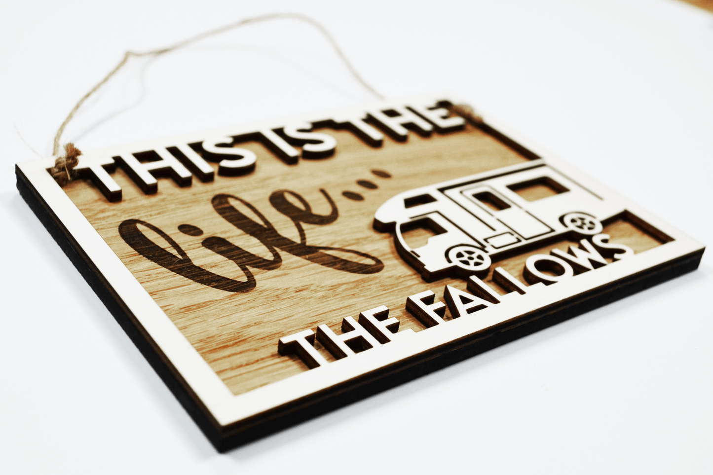 This is the Life - Motorhome personalised sign