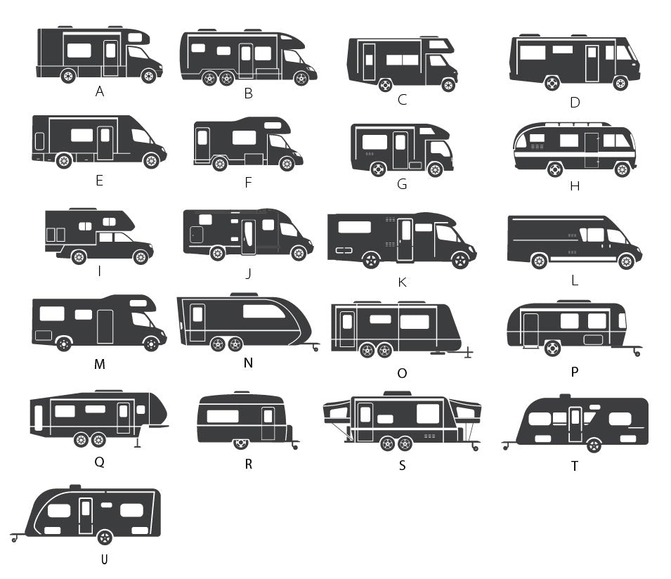 Personalised Motorhome, Caravan or Camper Van - Tag or bauble